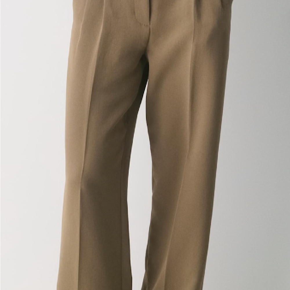 Aritzia Wilfred Tan Trousers